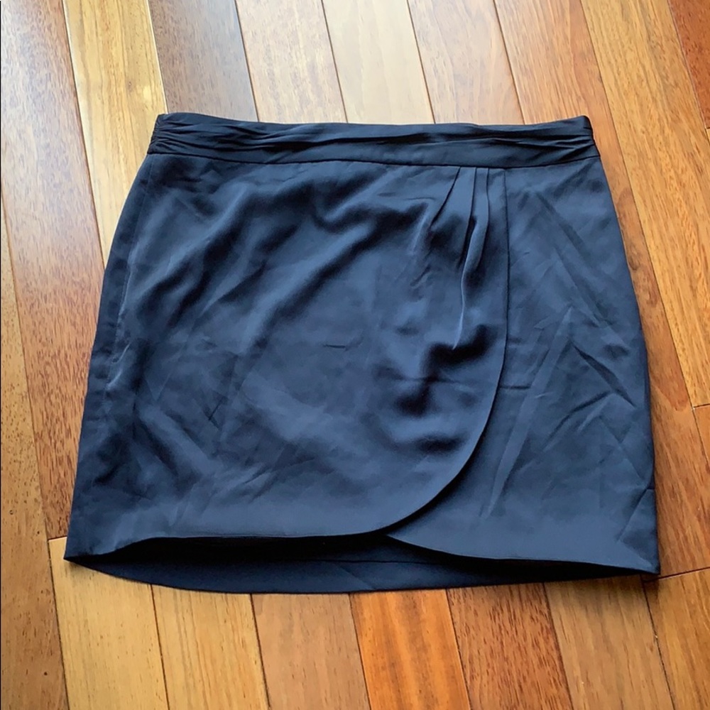 Navy Banana Republic skirt
